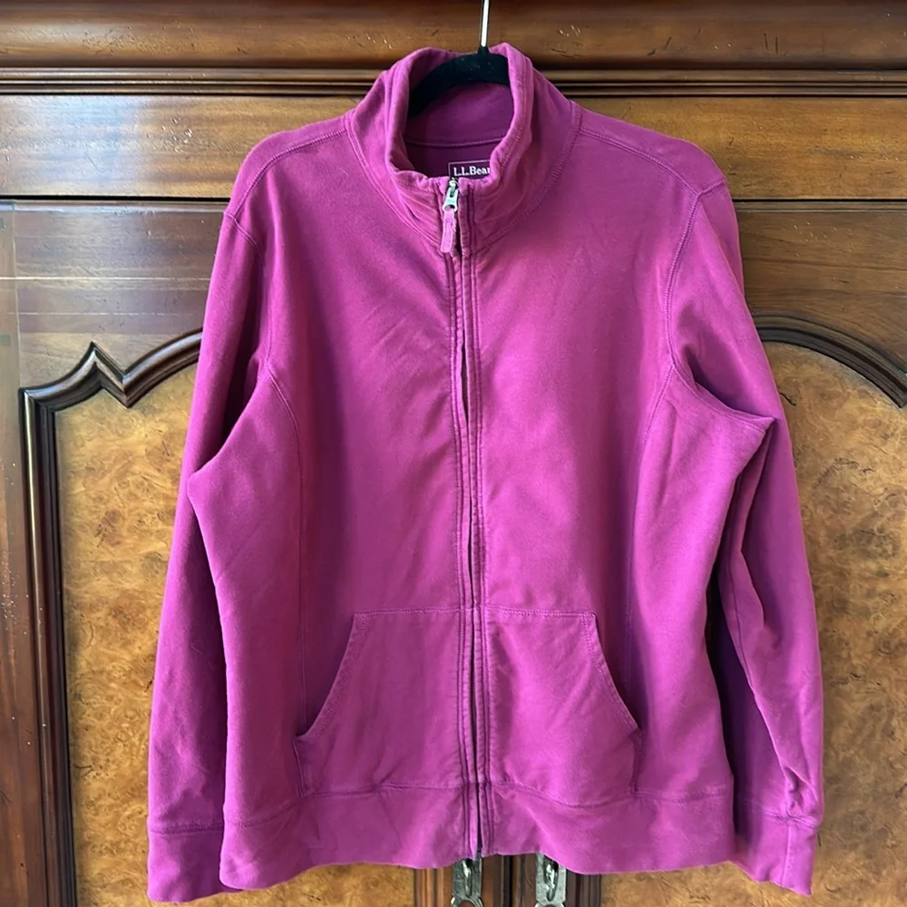 L.L. Bean Vintage Front Zip Jacket - Picture 9 of 11
